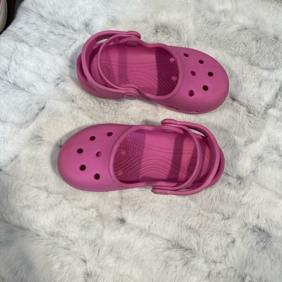 CROCS Kids pink Sandals - Picture 1 of 5